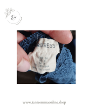 Load image into Gallery viewer, Sleeveless long dress - Blu - summer - woman - cotton - size 36