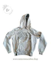 Load image into Gallery viewer, Hooded Sweatshirt - white - boy - 100% cotton - Piazza Italia - Size S Junior Tante Emma Online