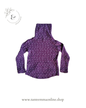 Load image into Gallery viewer, HIgh neck sweater - violet - girl - 5 years