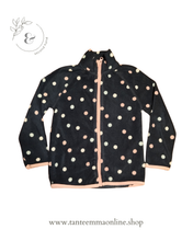 Load image into Gallery viewer, Micro-pile Sweater - Blu & pois - Tessentials - girl - 116 cm