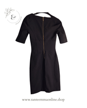 Load image into Gallery viewer, Jacket and dress Elisabetta Franchi - elegant and black - woman - size 40