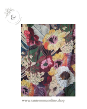 Load image into Gallery viewer, Mini dress - floreal pattern - long sleeve - 100% cotton - size S Tante Emma Online