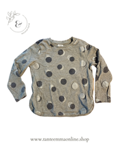Load image into Gallery viewer, Sweatshirt with pois - grey and silver - Ovs - girl - 5/6 years