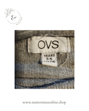 Load image into Gallery viewer, Sweatshirt with pois - grey and silver - Ovs - girl - 5/6 years