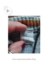 Load image into Gallery viewer, grey sweater with zip - boy - 100% cotton - H&M - size 9/12 months - spring autumn Tante Emma Online