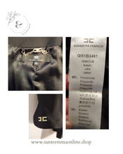 Load image into Gallery viewer, Jacket and dress Elisabetta Franchi - elegant and black - woman - size 40