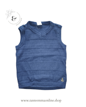 Load image into Gallery viewer, Blu gilet - boy - 100% cotton - boy - 9/12 months - spring and autumn - H&M Tante Emma Online
