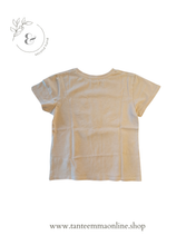 Load image into Gallery viewer, Pink t-shirt with daisy - cotton - H&M - girl - 6/8 years