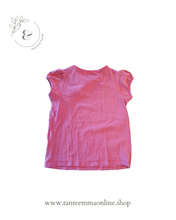 Load image into Gallery viewer, Pink fuchsia t-shirt with ruffle - cotton - Ovs - girl - 7/8 years