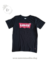 Load image into Gallery viewer, Short sleeve t-shirt - black - Levi's - size 16 years - 175 cm