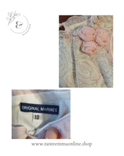 Load image into Gallery viewer, Pink dress - roses - Original marines - summer - girl - 18 months
