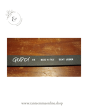 Load image into Gallery viewer, Brown real leather belt - new without tag - made in Italy - woman Tante Emma Online