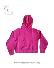 Load image into Gallery viewer, Hooded sweatshirt - Fuchsia - United Colors of Benetton - girl - 5/6 years