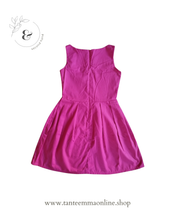 Load image into Gallery viewer, Sleeveless dress - pink fuchsia - woman - 100% cotton - Compania Fantastica - size S