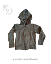 Load image into Gallery viewer, Military green hooded sweatshirt - Emporio Armani - Boy - 8 years - 130 cm