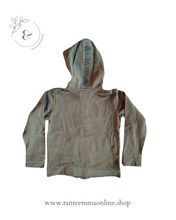 Load image into Gallery viewer, Military green hooded sweatshirt - Emporio Armani - Boy - 8 years - 130 cm