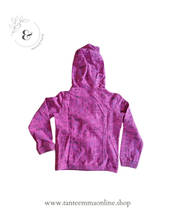 Load image into Gallery viewer, Pink hooded sweatshirt - Cotton and Elastan - girl - spring summer - 8/9 years - Original Marines