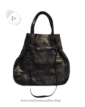 Load image into Gallery viewer, Shoulder bucket bag real leather - A.S. 98 - Hand crafted in Italy - Rock Style Tante Emma Online