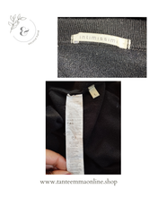 Load image into Gallery viewer, Short sleeve nightshort - black - 80% cotton, 17% poliammide, 3% elastan - woman size L - Intimissimi Tante Emma Online