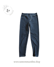 Load image into Gallery viewer, Jeggins - dark blue - autumn winter - size 7/8 years - girl Tante Emma Online