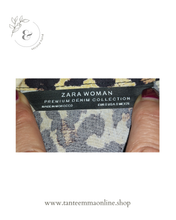 Load image into Gallery viewer, Long-sleeved cheetah shirt - elegant and modern - woman - Zara - size S Tante Emma Online