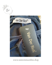 Load image into Gallery viewer, Very soft long sleeve boat neck t-shirt - woman - blue - spring summer - Van Der Rich - size XXL - new with tag Tante Emma Online