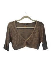 Load image into Gallery viewer, bronze colored Wrap - Sisley size S/M - Cotton and polyester Tante Emma Online