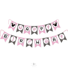 Load image into Gallery viewer, Fun Birthday Party for Kids, Girls, Baby with Minnie Mouse Party Decoration Theme Party Supplies - Tableware, Set - Paper Cup, Plate - Tante Emma Online