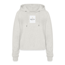 Load image into Gallery viewer, Padel Queen Est.2023 | Women’s Cropped Hoodie - Beige meliert