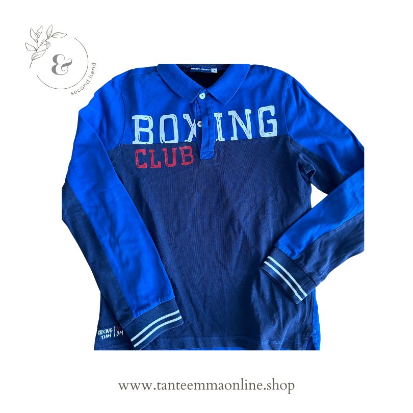 Polo / maniche lunghe / bambino / Original Marines / tg 10