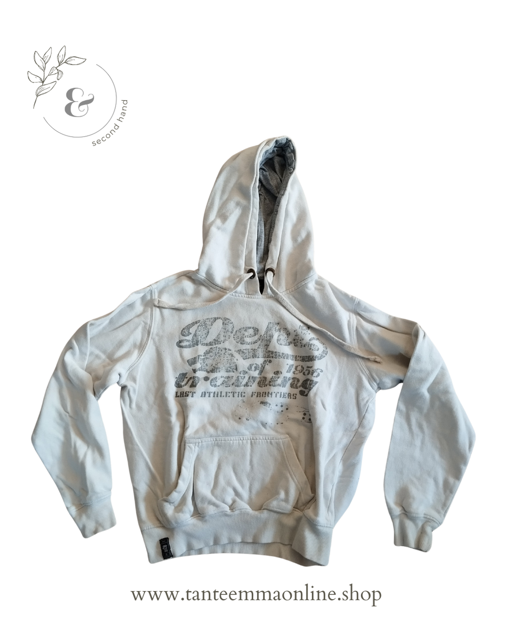 Hooded Sweatshirt - white - boy - 100% cotton - Piazza Italia - Size S Junior Tante Emma Online