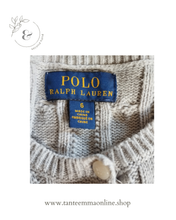 Load image into Gallery viewer, Sweater Ralph Lauren - Grey - Cotton - girl - 6 years
