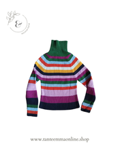 Load image into Gallery viewer, Long neck sweater - colored - united colors of benetton - girl - 4/5 years
