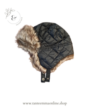 Load image into Gallery viewer, Hat with earflaps - baby 2/4 years - 54 cm girth
