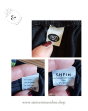 Carica l&#39;immagine nel visualizzatore di Gallery, Pantaloncini neri - Shein - taglia 150 cm - donna
