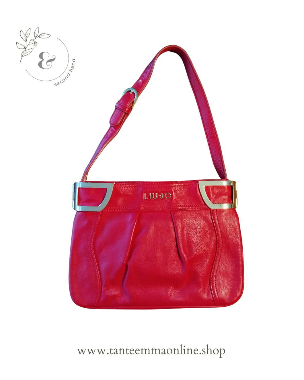 Borsa a tracolla piccola - rosa - donna - Liu Jo - piccoli segni di usura