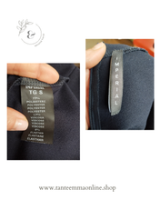 Load image into Gallery viewer, Short sleeve T-shirt - dark blue - Imperial - Poliestere and viscosa - size S
