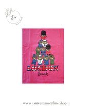 Load image into Gallery viewer, T-shirt - fuchsia - Harrods London - girl - 3/4 years
