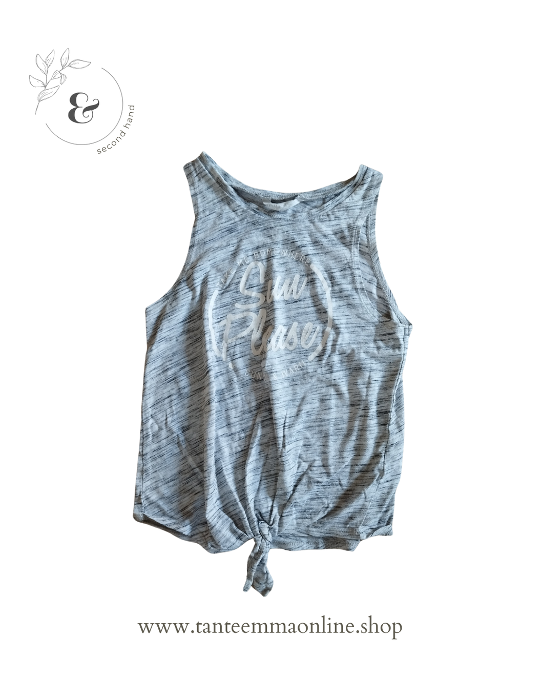 Canotta grigia - ragazza - taglia 11/12 anni - H&M