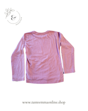 Carica l&#39;immagine nel visualizzatore di Gallery, T-shirt manica lunga - rosa - gatto - cotone - 7/8 anni - 128 cm
