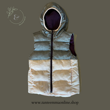 Load image into Gallery viewer, Tante emma-duvet-vest-6 years-bicolor-decathlon
