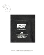 Carica l&#39;immagine nel visualizzatore di Gallery, T-shirt manica corta - nera - Levi&#39;s - taglia 16 anni - 175 cm

