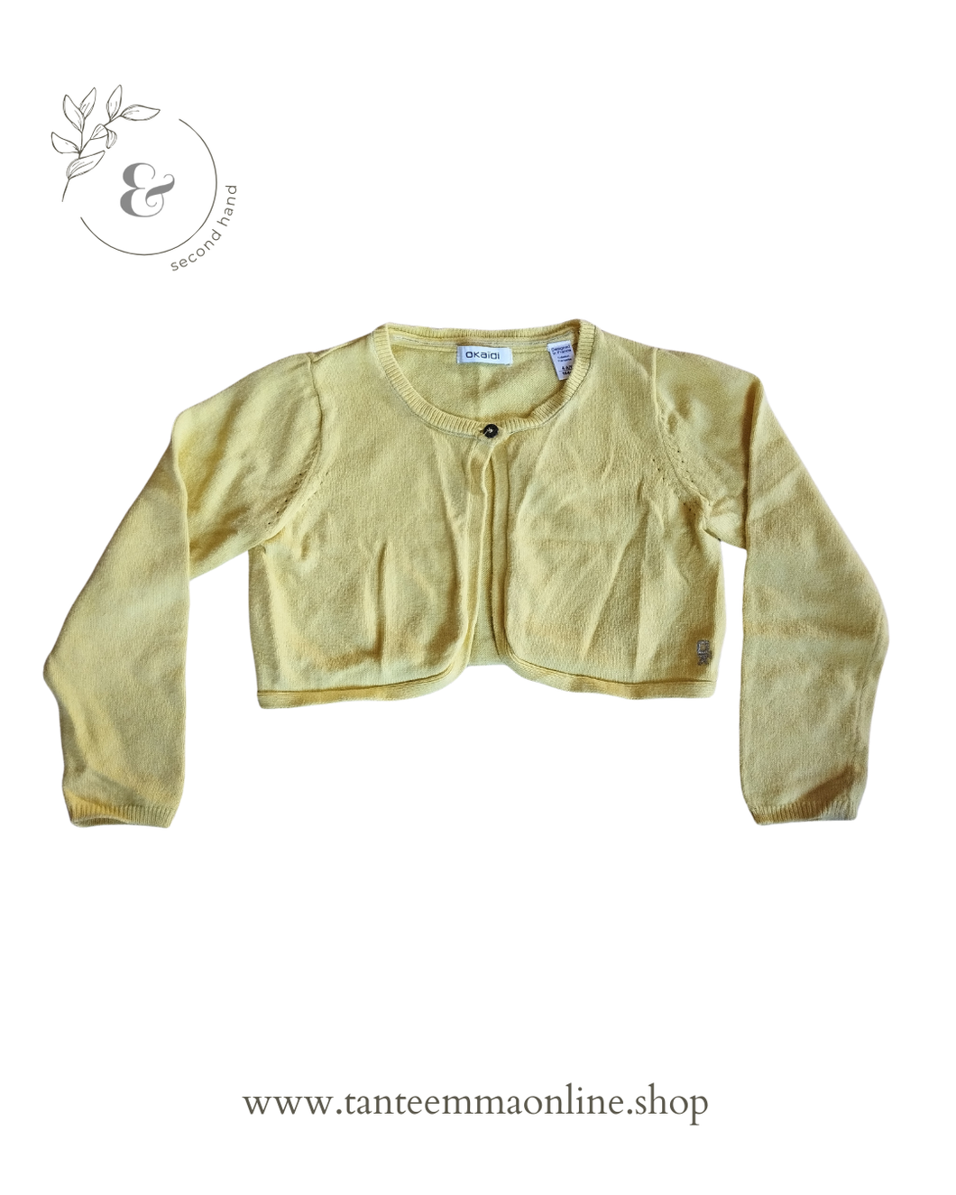 Cardigan - Yelllow - Okaidi - 4 years