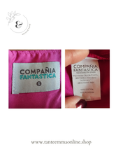 Load image into Gallery viewer, Sleeveless dress - pink fuchsia - woman - 100% cotton - Compania Fantastica - size S
