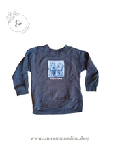 Load image into Gallery viewer, Brown sweatshirt with horses - Dopodopo - girl - 5/6 years
