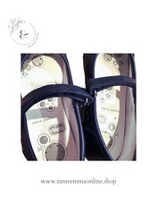 Load image into Gallery viewer, Real leather Ballerina shoes with rubber sole - girl - Blu - Chicco - size 30
