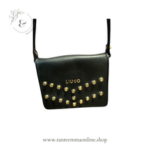 Load image into Gallery viewer, Shoulder Bag | Black with Studs | Liu Jo
