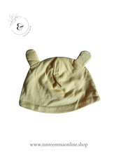 Load image into Gallery viewer, yellow hat winny the poo with ears - baby 3/6 months - 100% cotton - spring summer - new without tag - Disney Tante Emma Online
