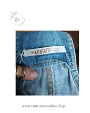 Load image into Gallery viewer, Dungarees in light denim - woman - size M - Kontatto
