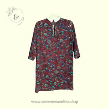 Load image into Gallery viewer, Long Blouse | Floral | M
